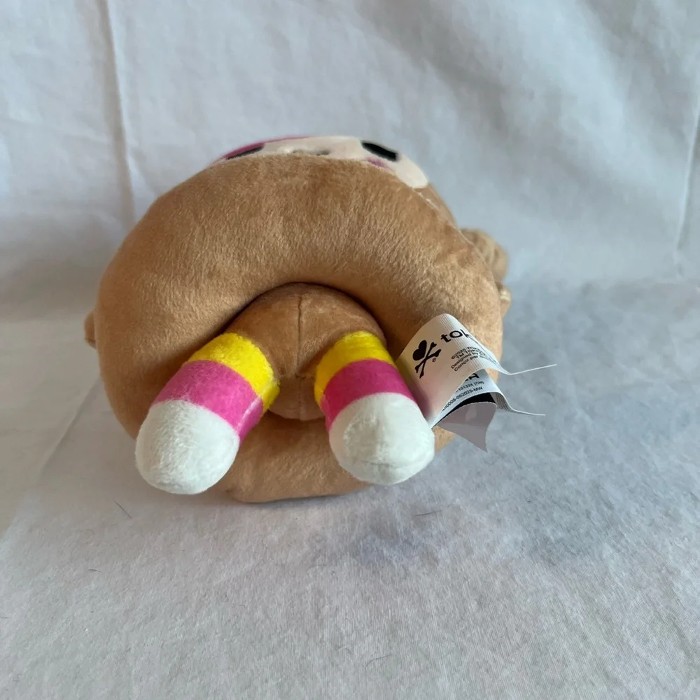 Tokidoki Donutella‎ Plush - Brown, Pink, and White